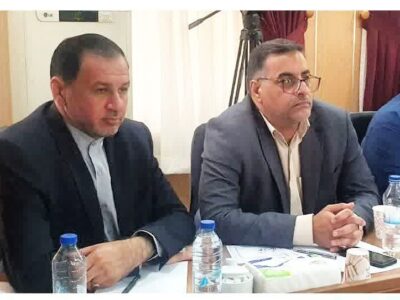 حضور رئیس اداره آموزش و پرورش شهرستان حمیدیه  در جلسه روسای آموزش و پرورش مناطق هدف موسسه مردم در تهران