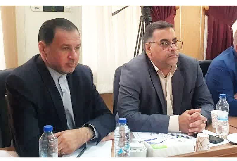 حضور رئیس اداره آموزش و پرورش شهرستان حمیدیه  در جلسه روسای آموزش و پرورش مناطق هدف موسسه مردم در تهران